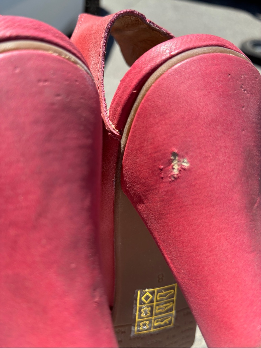Miz Mooz - leather Mary Jane Heels - Picture 3 of 4